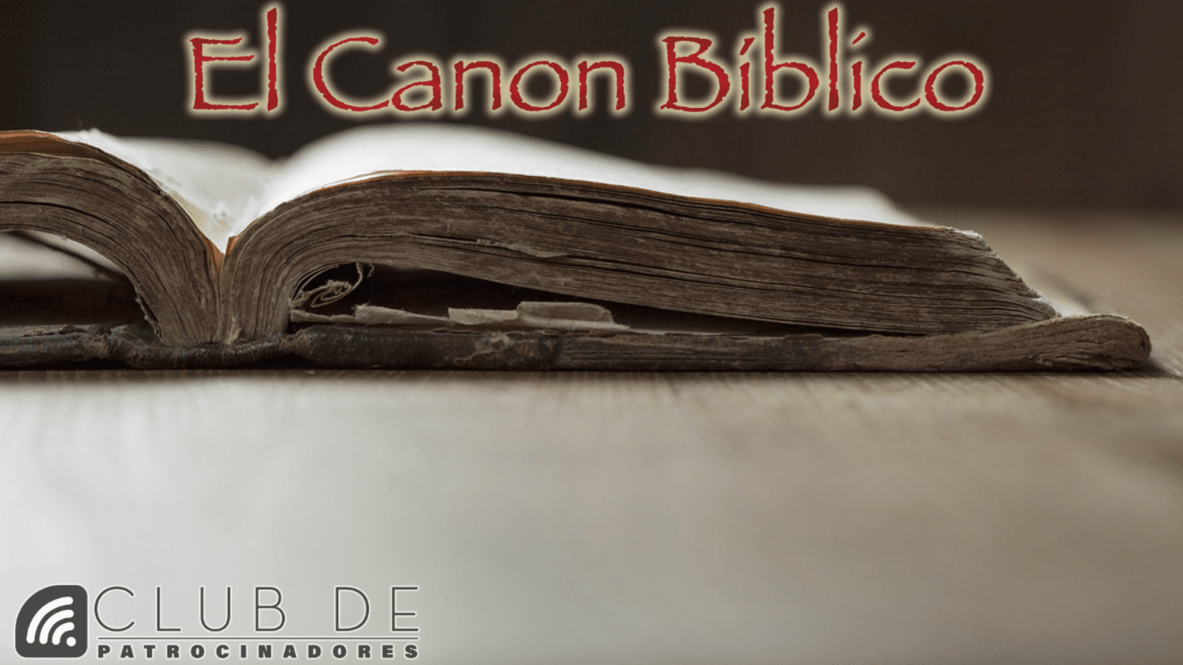 El canon biblico
