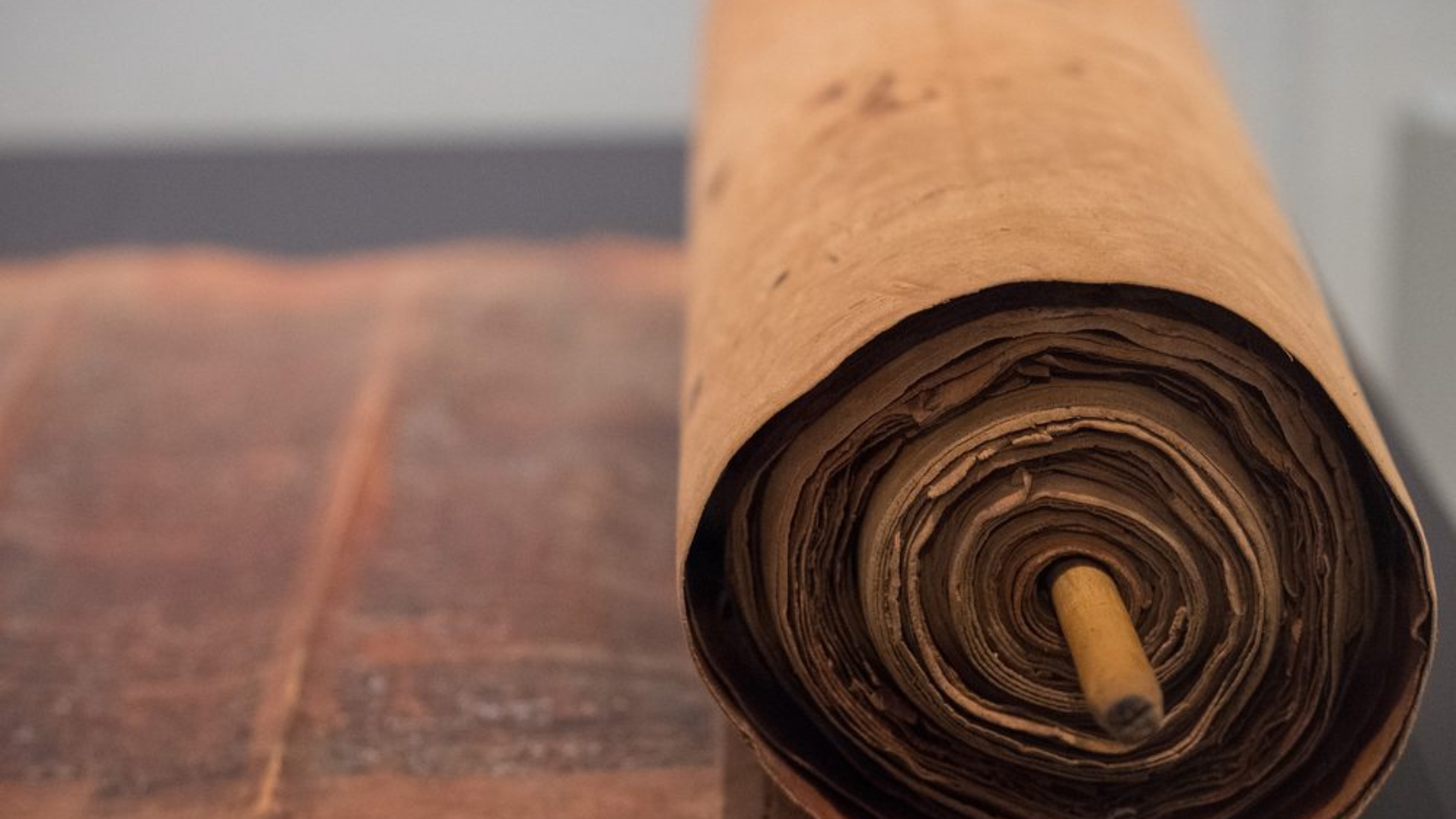 Old,Torah,Scroll,Book,Close,Up,Detail