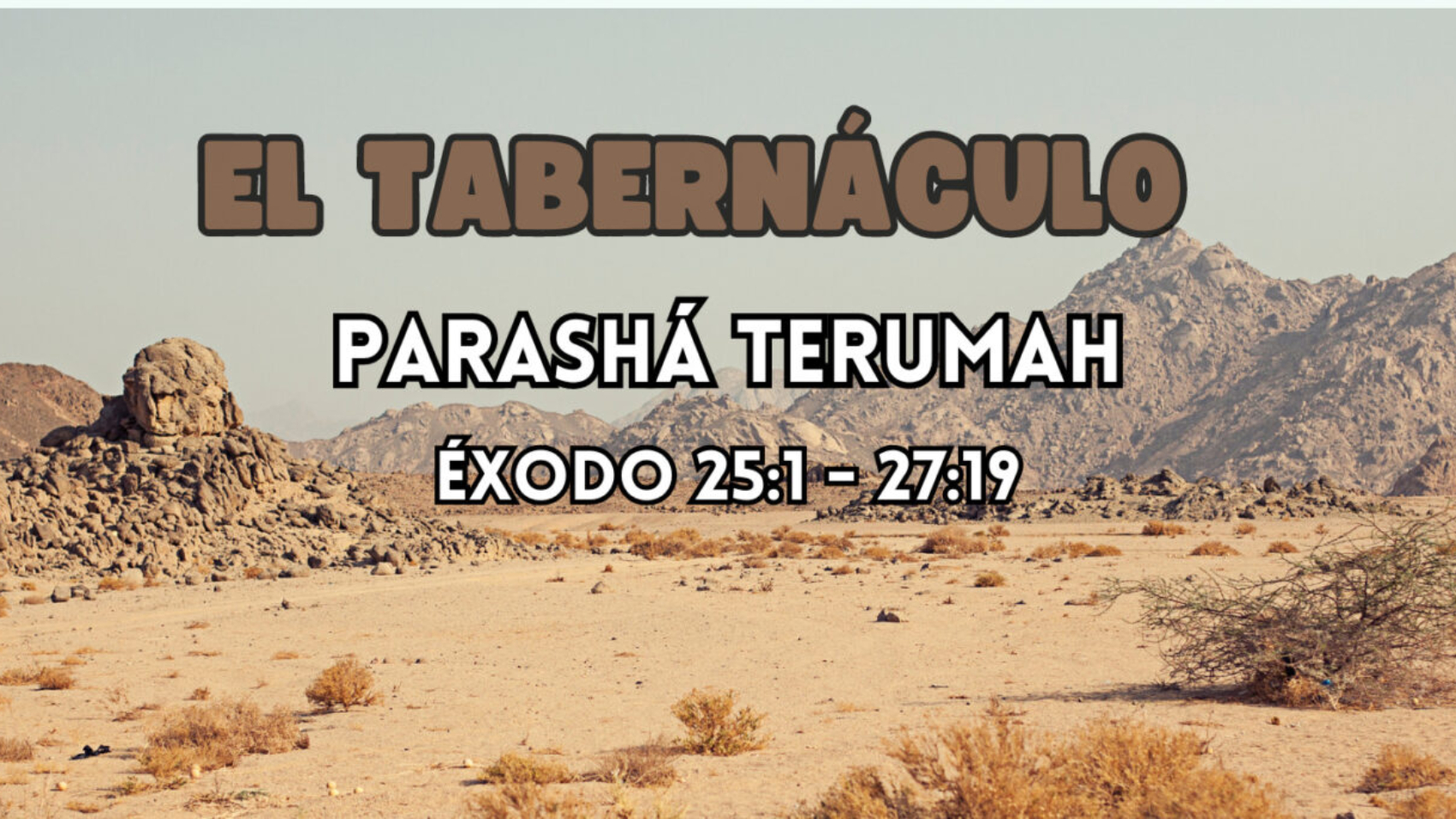 Header of Parashá Terumah