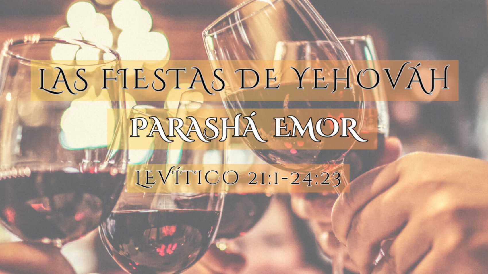 Header of Parashá Emor