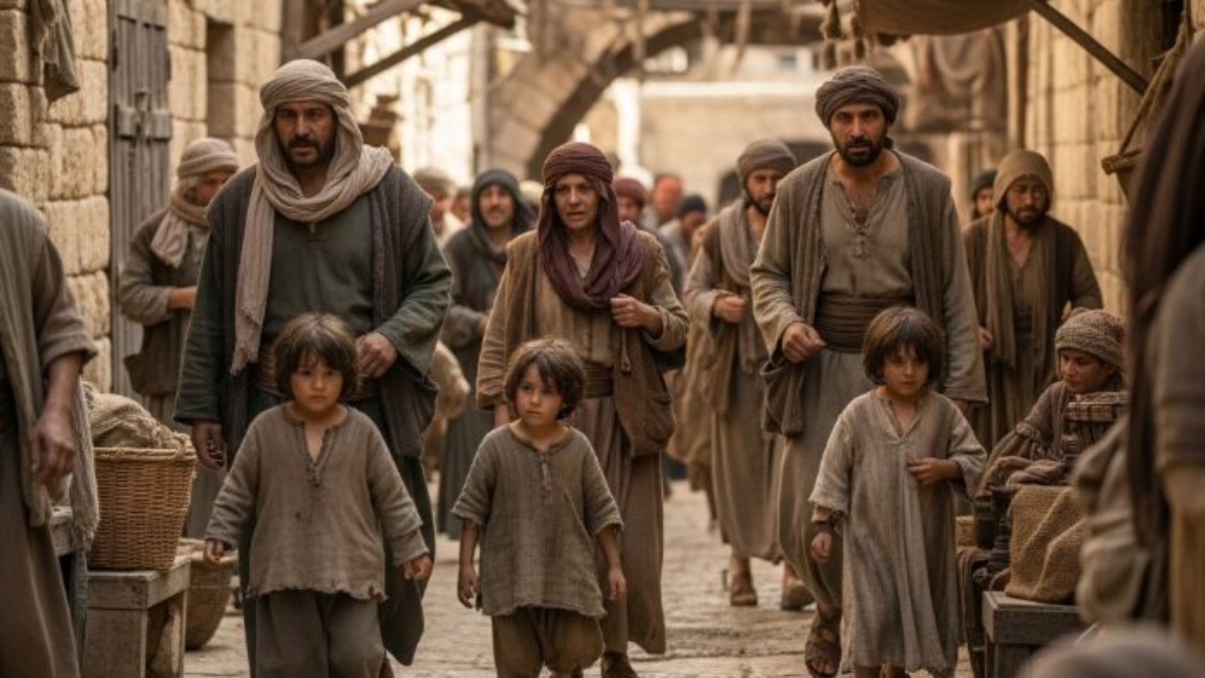 Poor people in Jerusalem