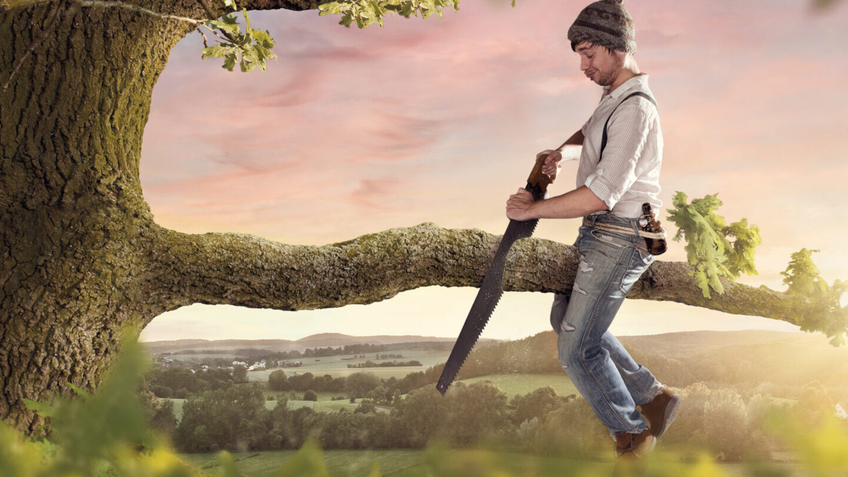 Cutting,The,Branch,Your,Sitting,On