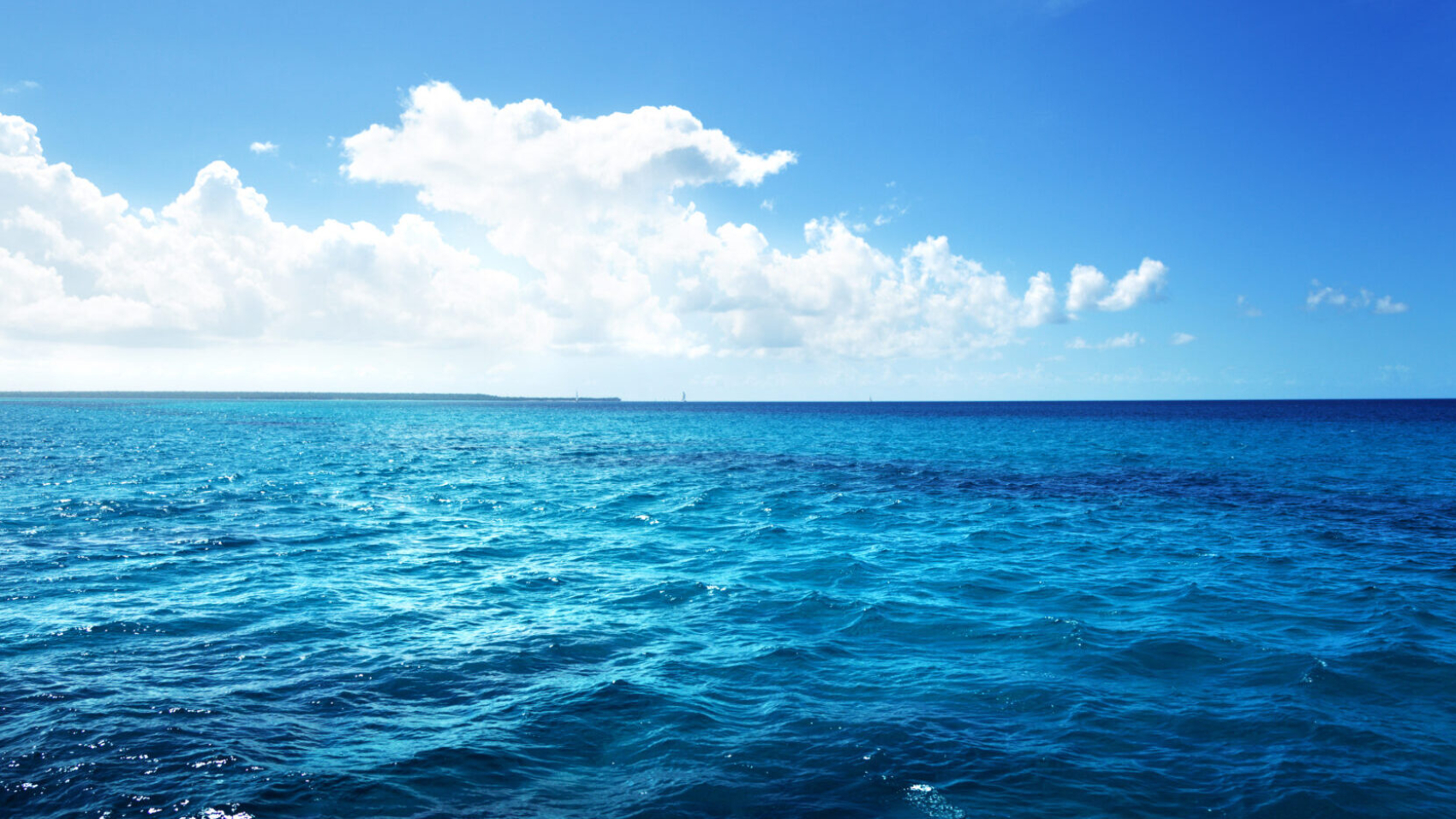 Caribbean,Sea,And,Perfect,Sky